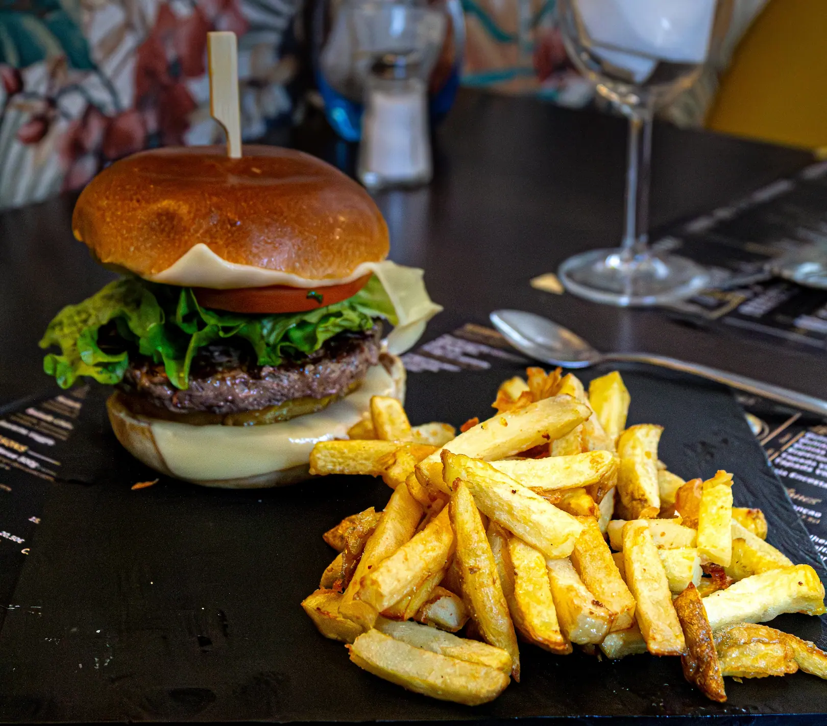 Photo du plat Burger Boeuf - Restaurant O'Grilo