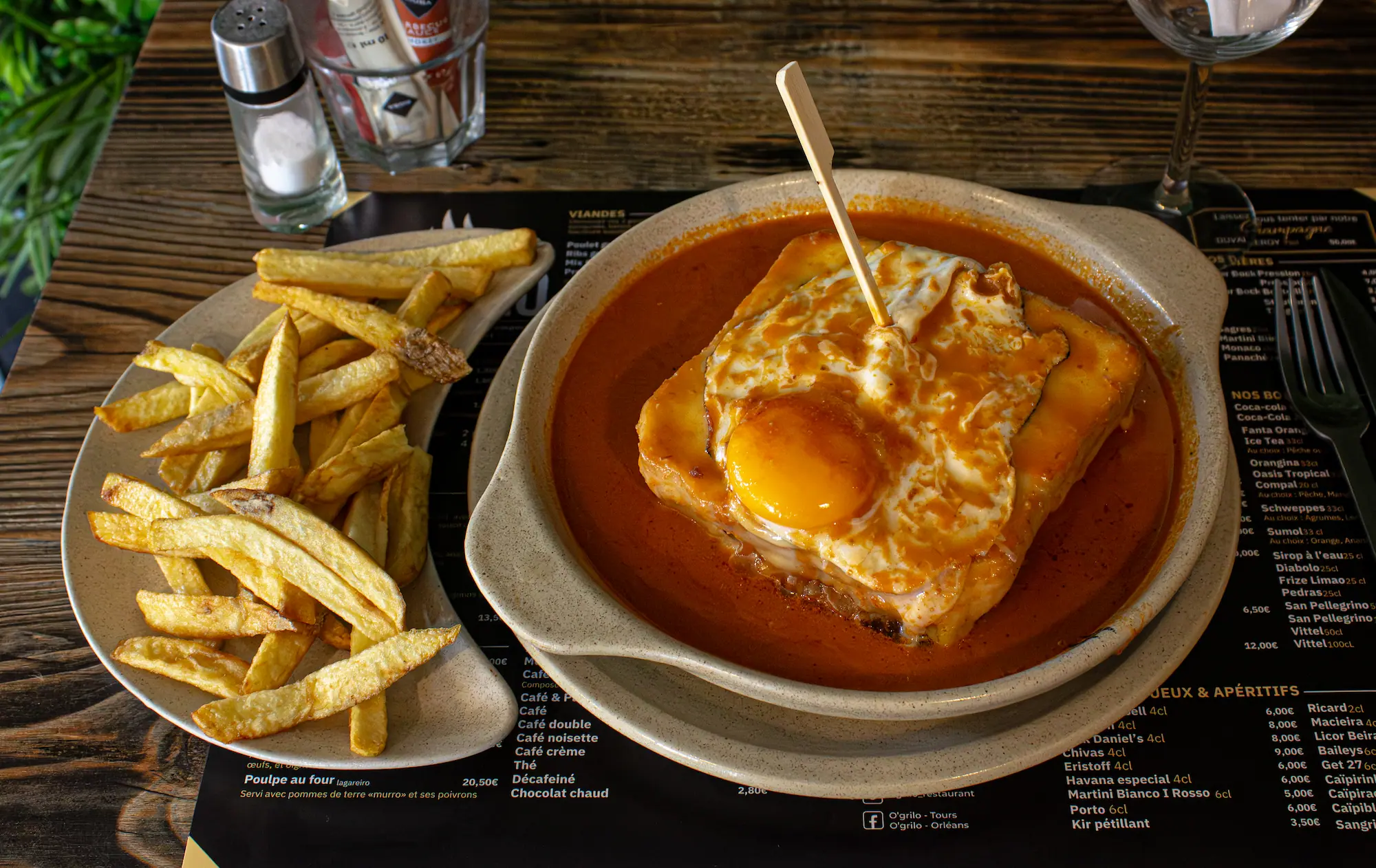 Photo du plat Menu Francesinha Spéciale - Restaurant O'Grilo