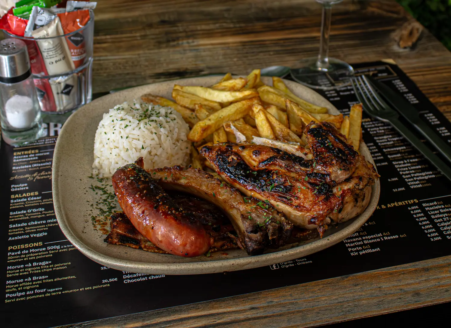 Photo du plat Mix Grill - Restaurant O'Grilo