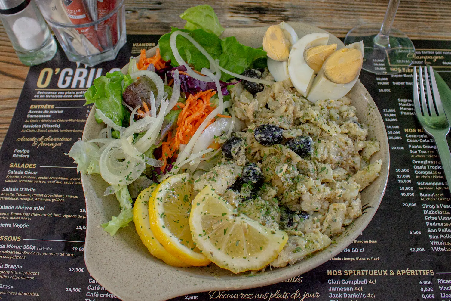 Photo du plat Morue «à Bras» - Restaurant O'Grilo