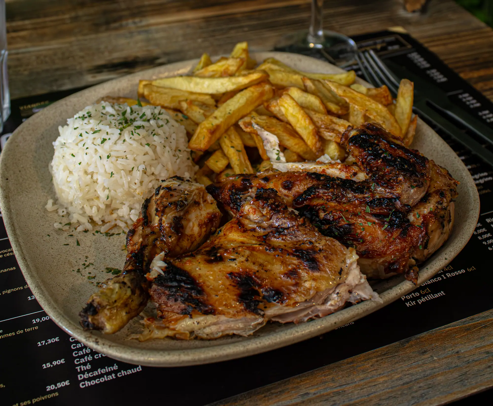 Photo du plat Poulet grillé «Churrasco» - Restaurant O'Grilo