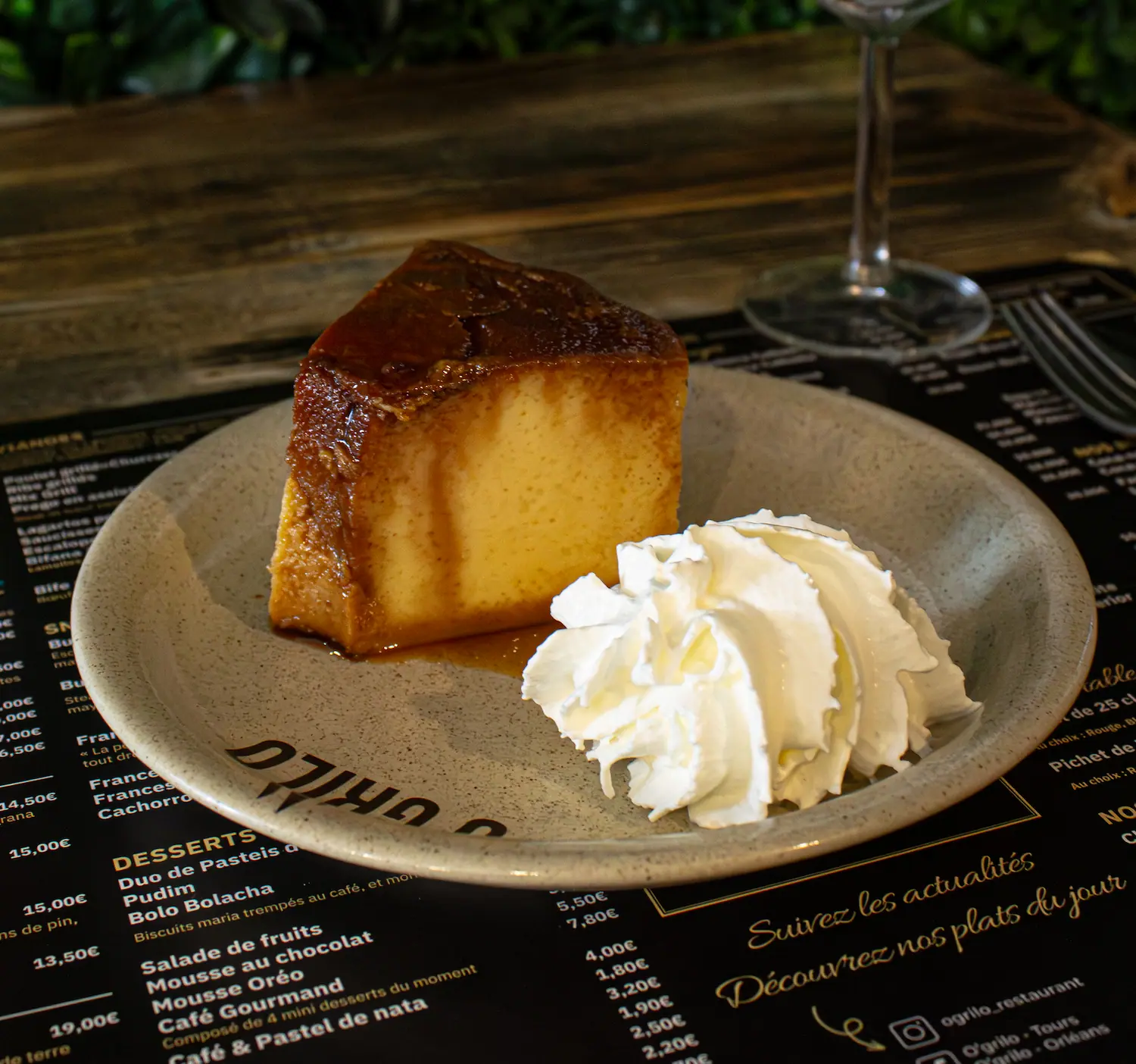 Photo du plat Pudim - Restaurant O'Grilo