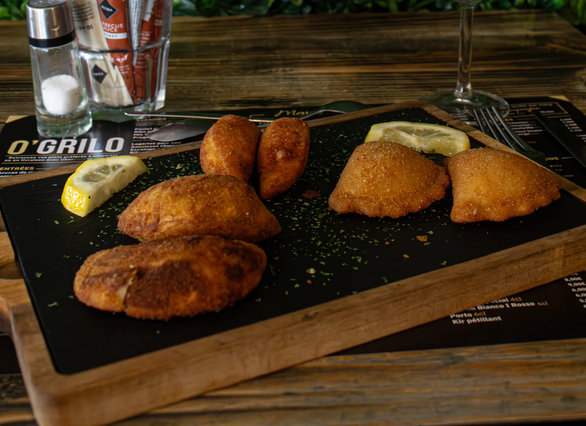 Photo du plat Ravioles crevettes (Rissois) - Restaurant O'Grilo